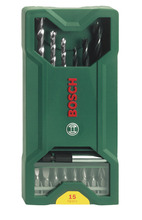 Bosch X-Line bor- og bitssett 15 deler